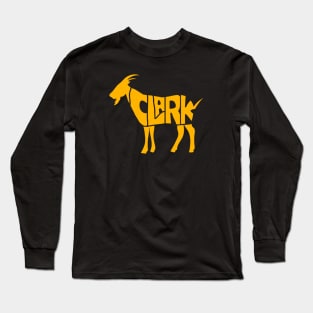 Caitlin Clark: Court GOAT Long Sleeve T-Shirt